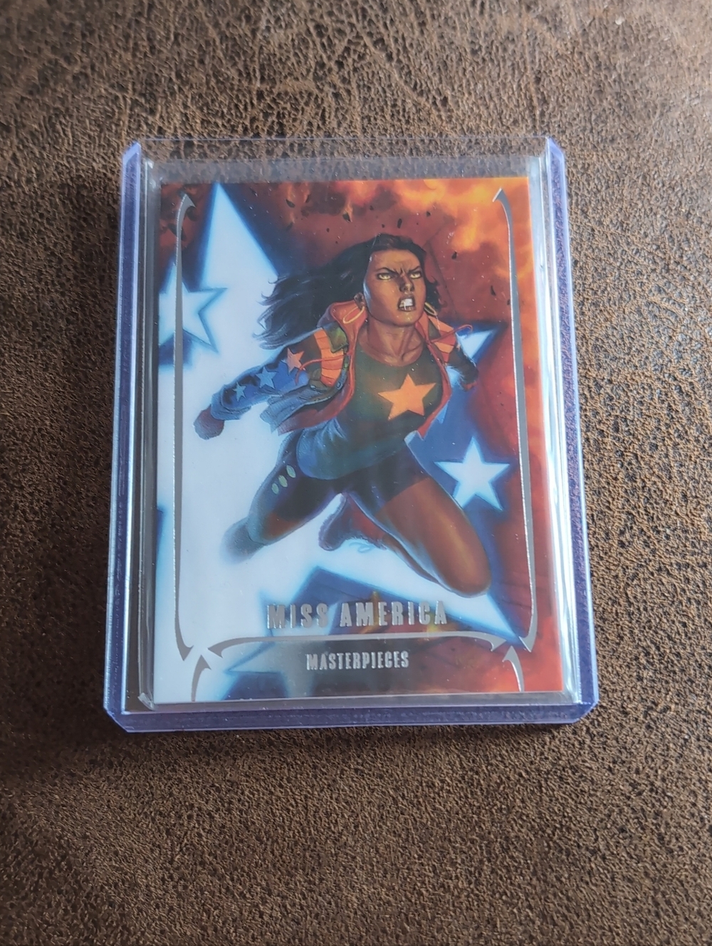 Miss America 2024 Marvel Masterpieces Nahuel Grego Silver #0230/1999